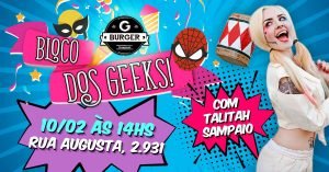 carnaval 2018 geek - gps ligado